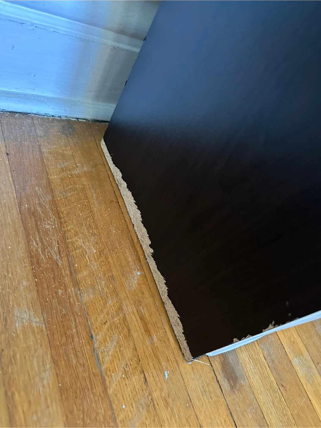 Black Storage Shelf with 6 Fabric Bins - photo 4