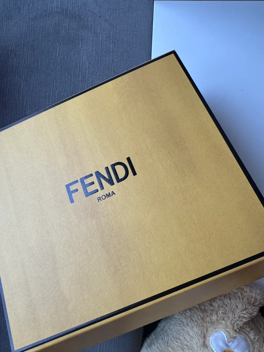 Fendi Camel Wool Scarf - New in Box! image indicator(3)
