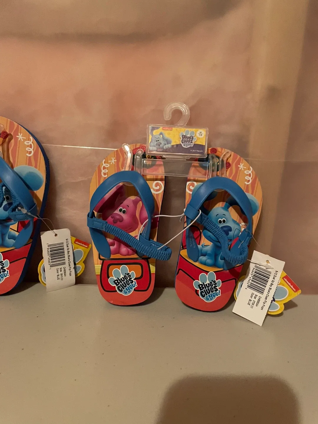 New Blue's Clues Toddler Flip Flops image indicator(3)