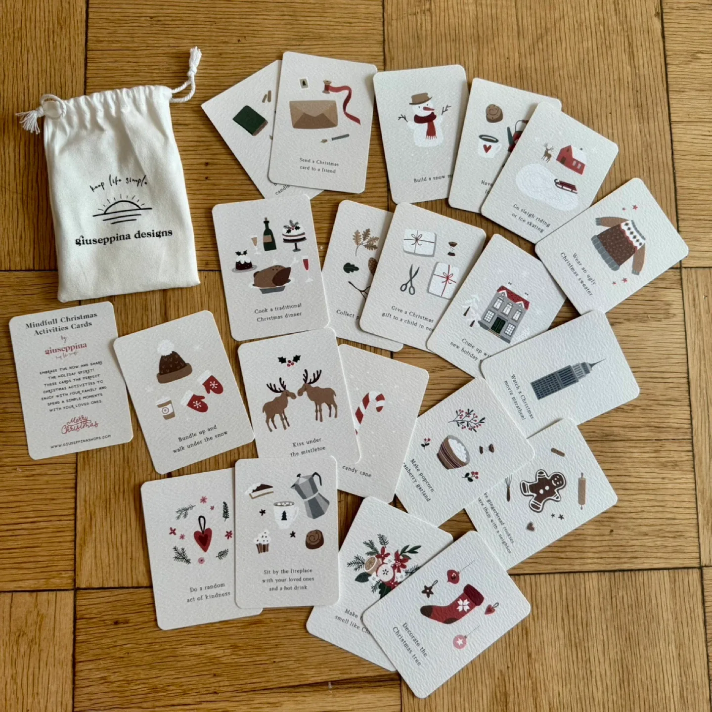 Mindful Christmas Activities Cards thumbnail