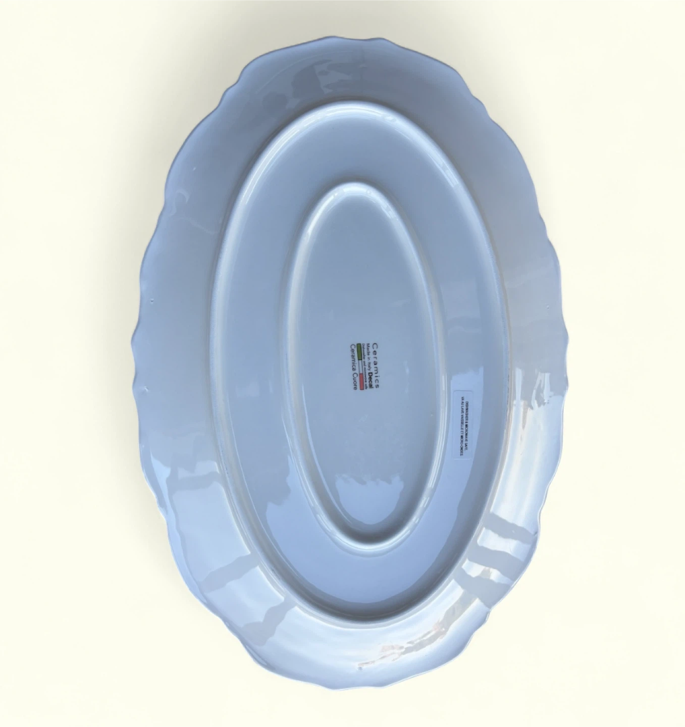 Both for $15; Hand-painted Decorative Platters - photo 3