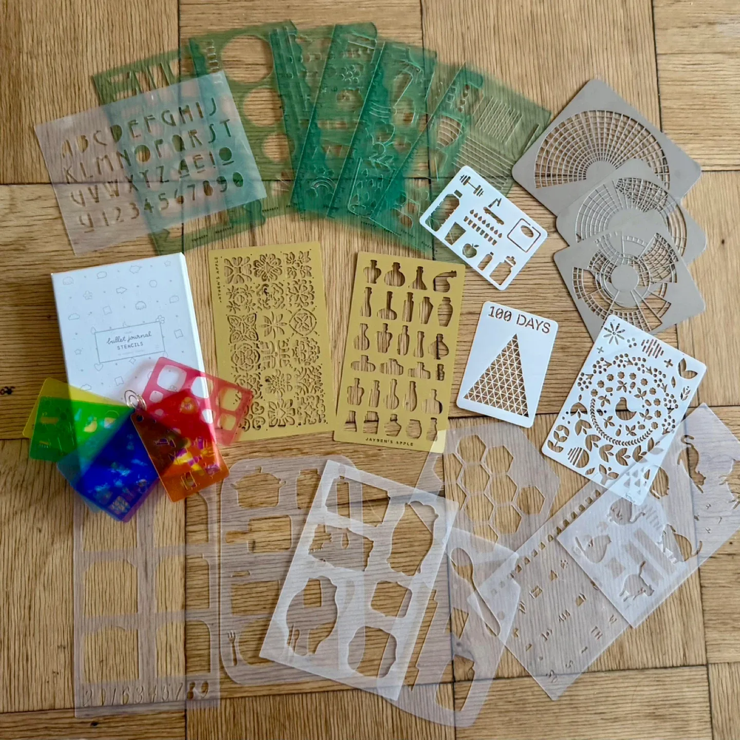 Bullet Journal Extravaganza Stencils Set thumbnail