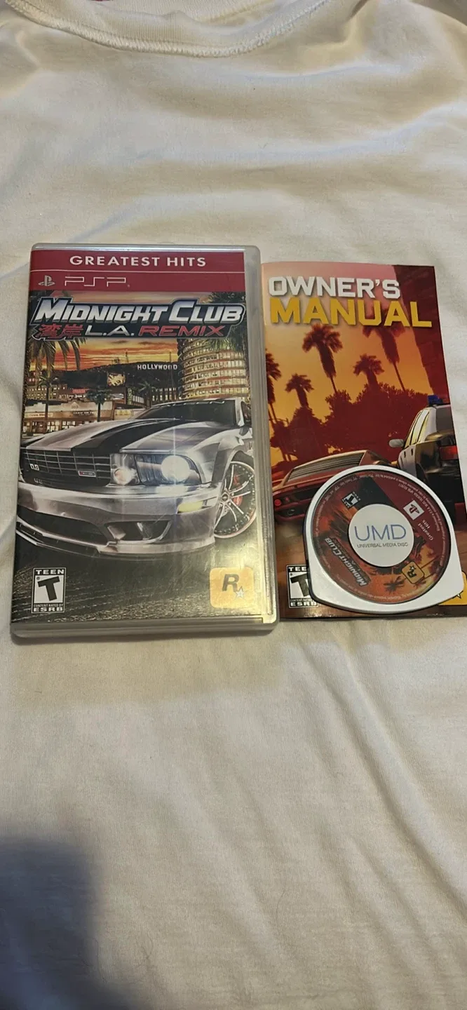 Midnight Club L.A. Remix PSP Game thumbnail