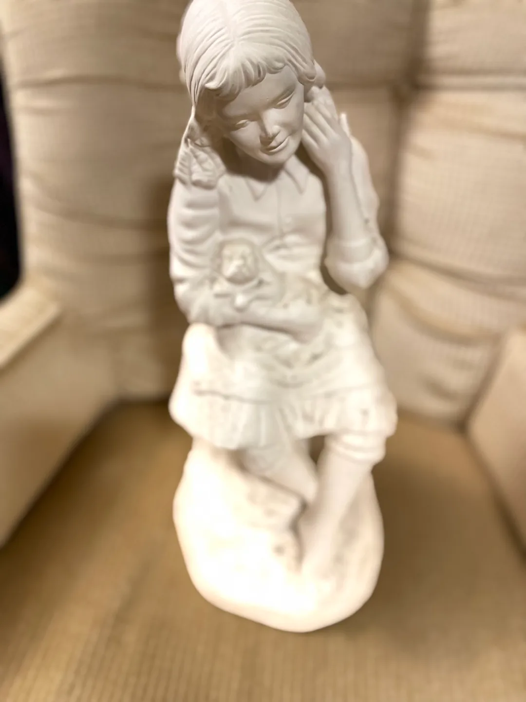 Pair of Vintage Bisque Figurines image indicator(3)