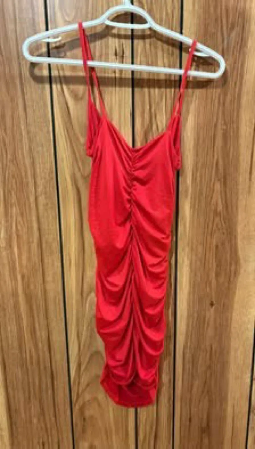 Spaghetti strap bodycon mini dress (New) (Small) thumbnail