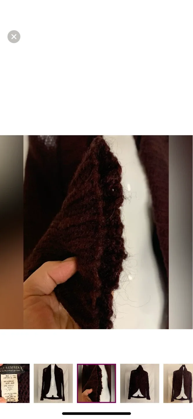 Holt Renfrew Cardigan - Acrylic/Mohair/Wool Blend image indicator(6)