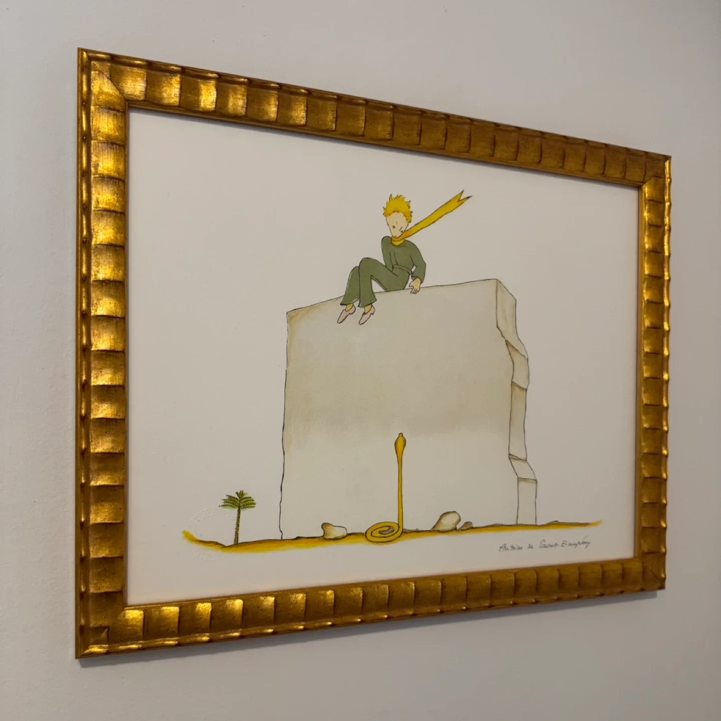 "The Little Prince" Framed Lithograph thumbnail