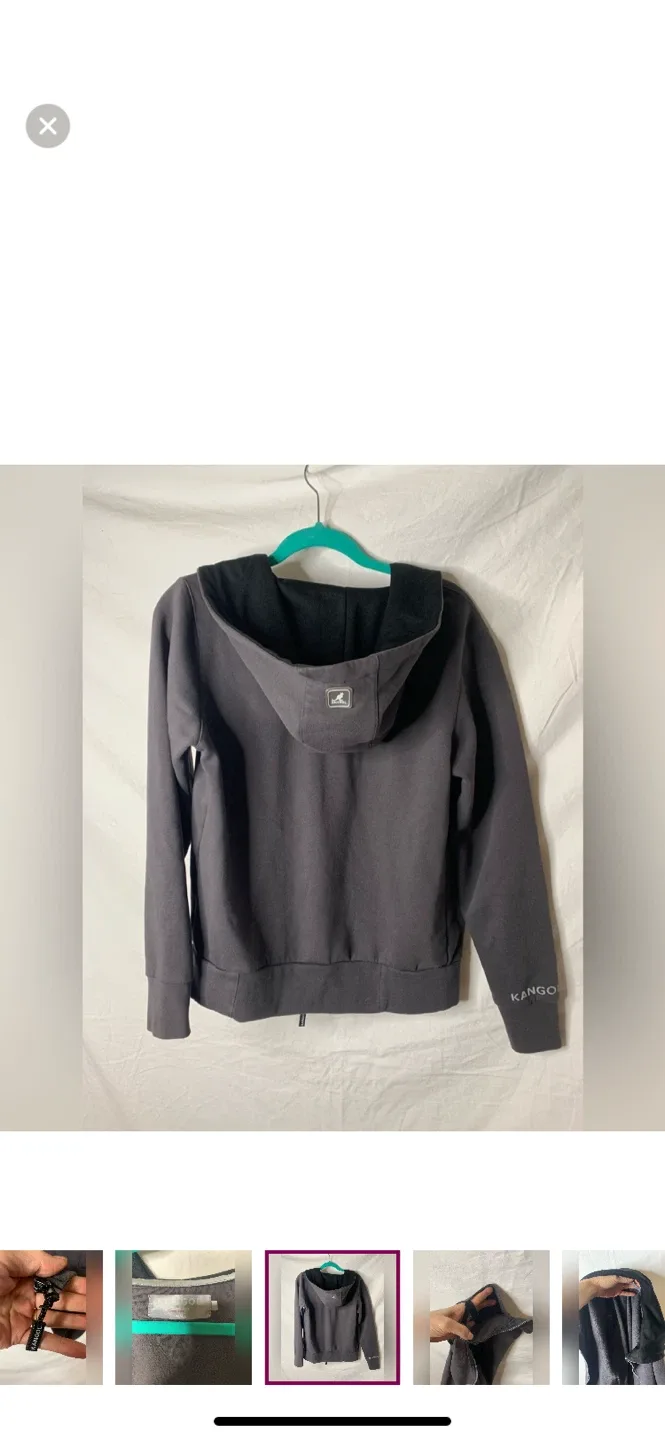 Kangol Grey Hoodie, Size Small image indicator(5)