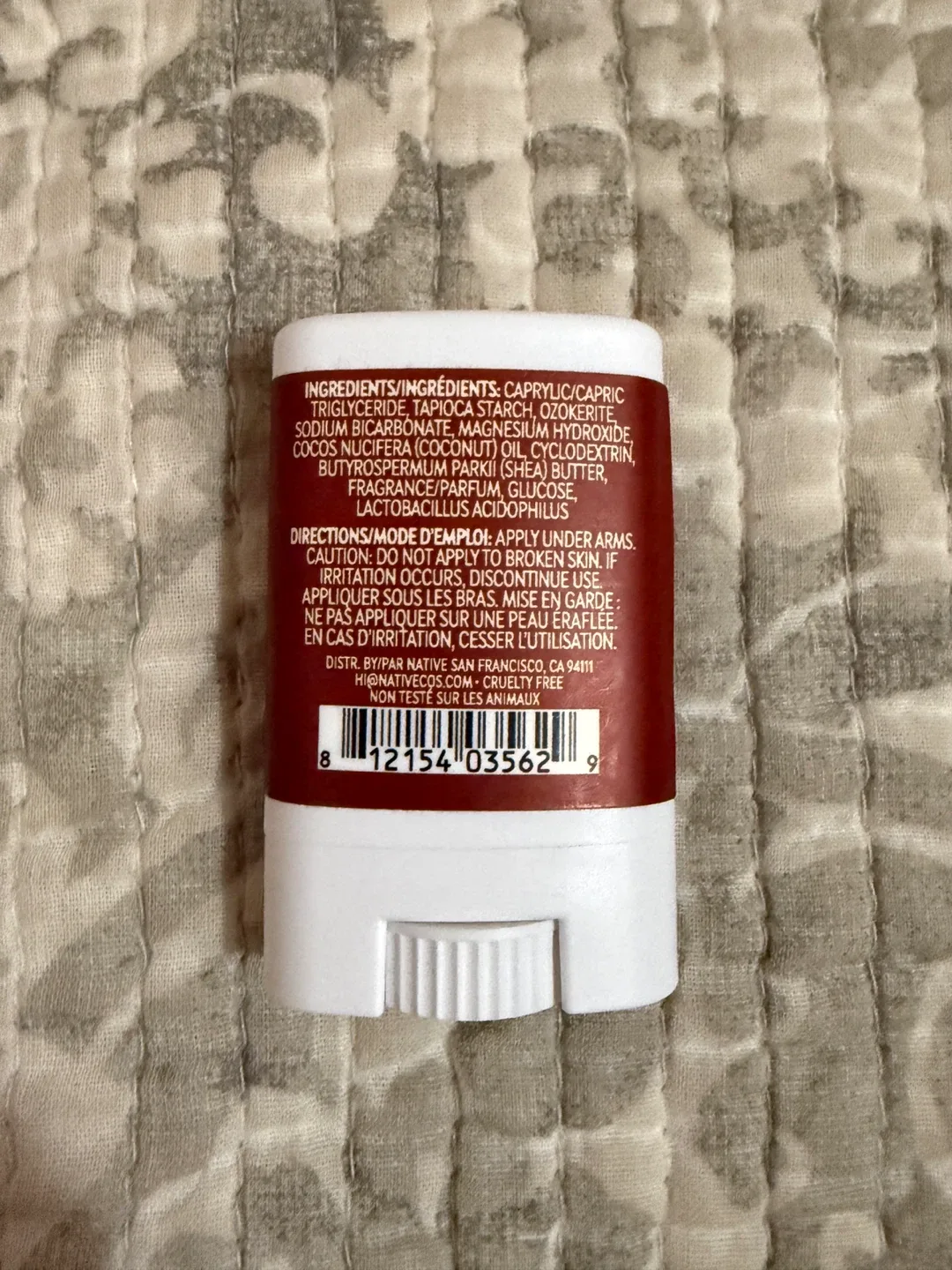 Native Travel Size Natural Deodorant - Coconut & Vanilla image indicator(2)