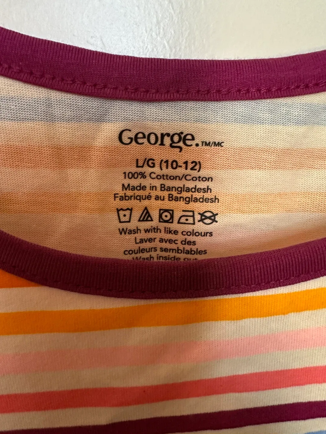 George Striped Dress - Size L (10-12) image indicator(3)