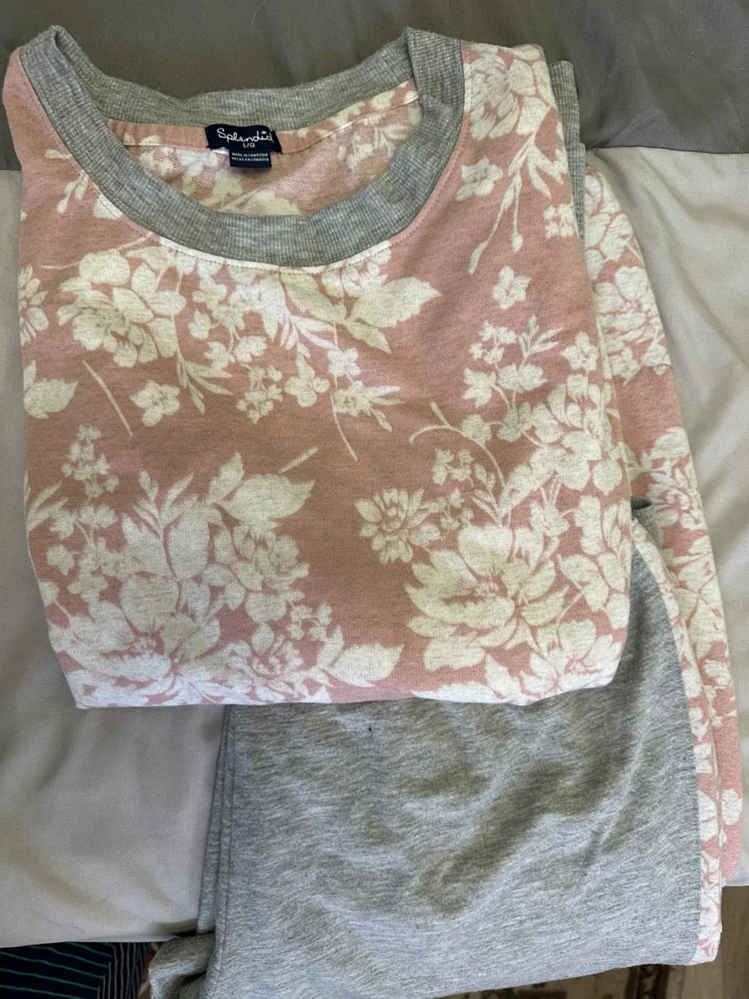 Splendid L/G Pajama Set - Pink Floral image indicator(5)