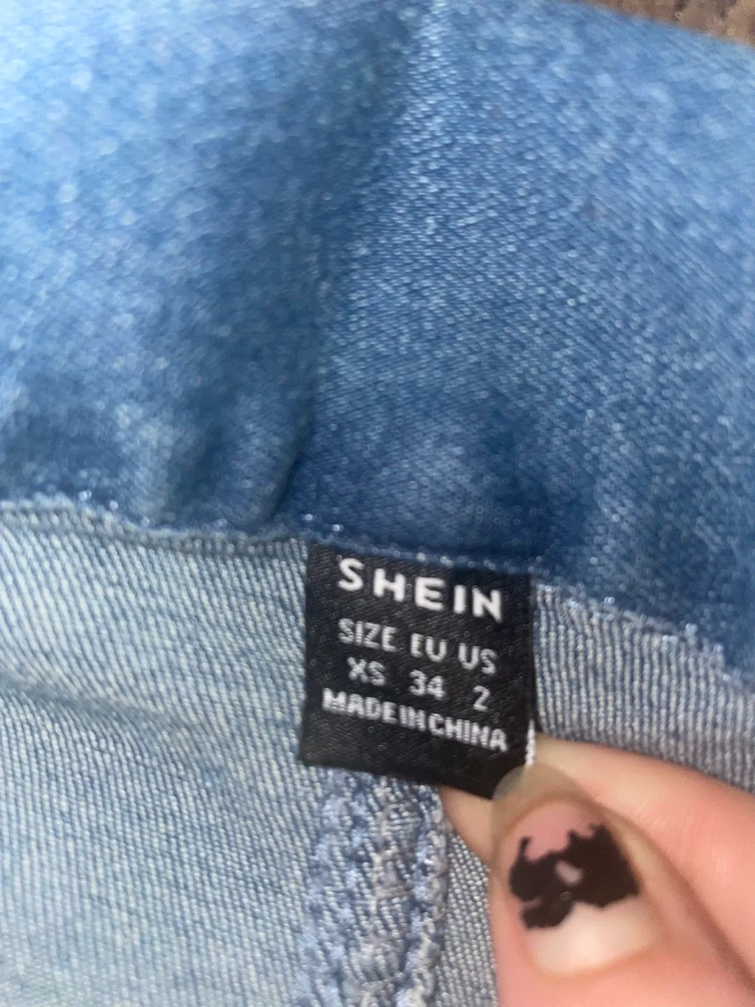 Zip Up Denim Mini Dress image indicator(3)