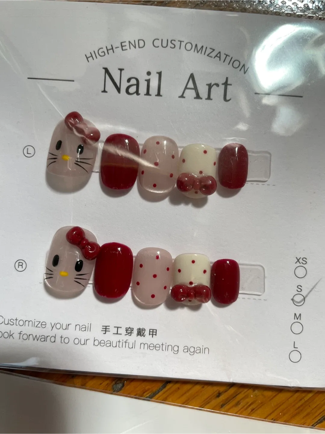 Press-on Nail Art - High-End Customization image indicator(9)