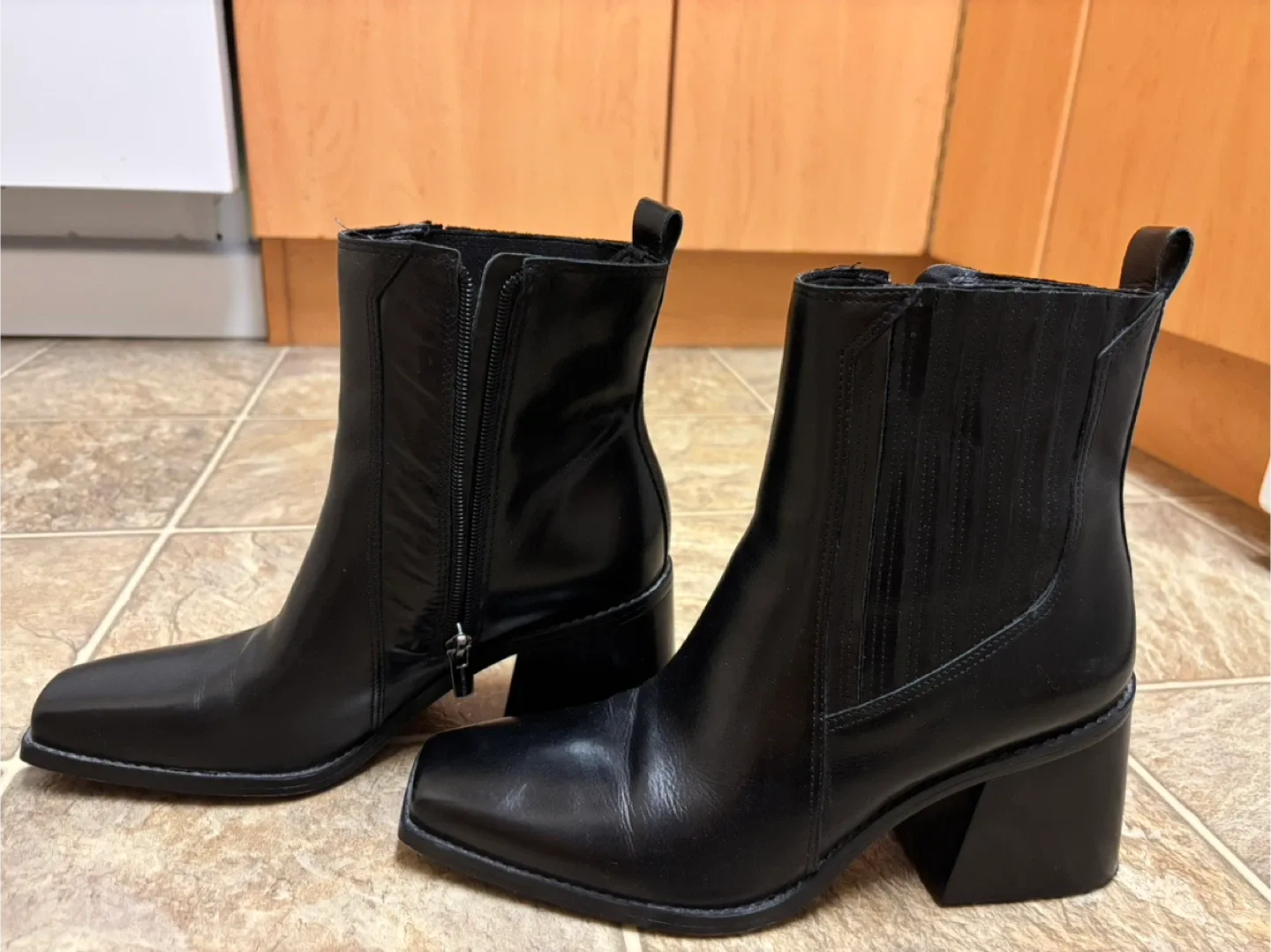 Vince Camuto Leather Boots image indicator(3)