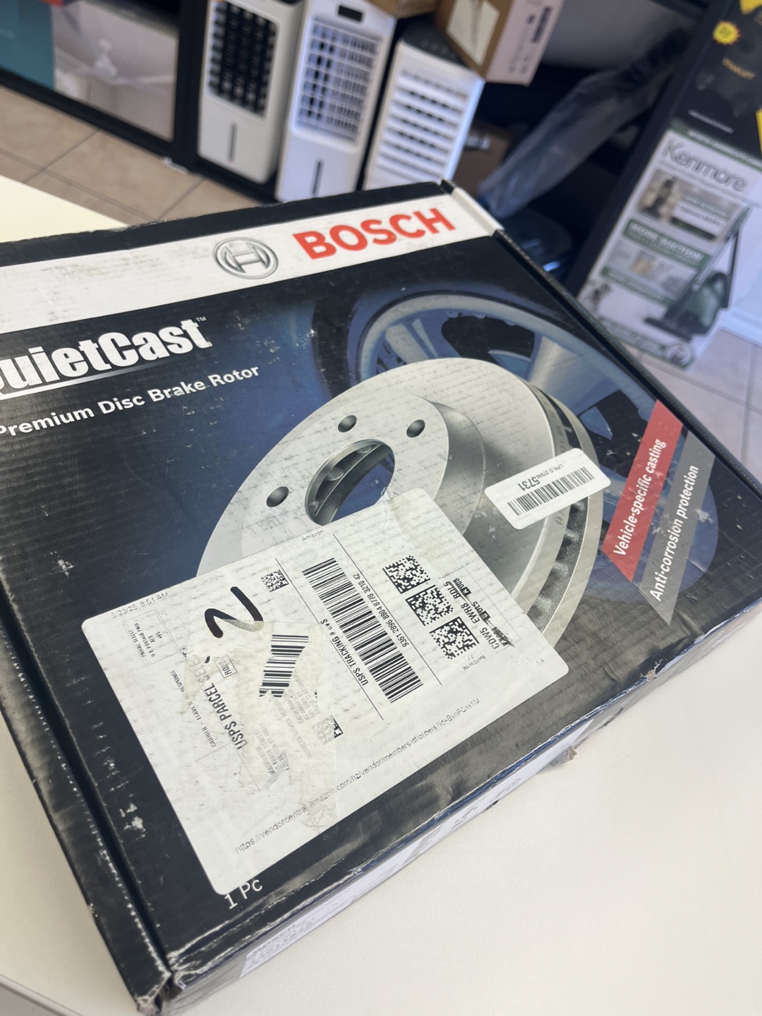 Bosch 14011522 QuietCast Premium Disc Brake Rotor - photo 2