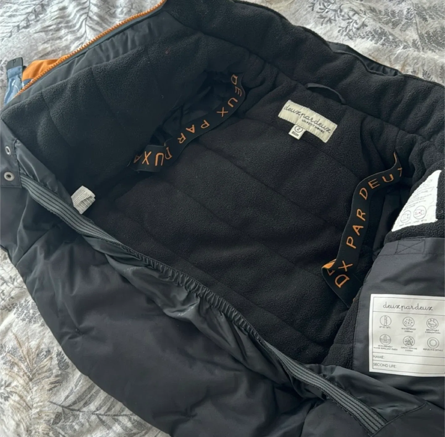 Deux par Deux Kids' Snowsuit - 2T image indicator(5)