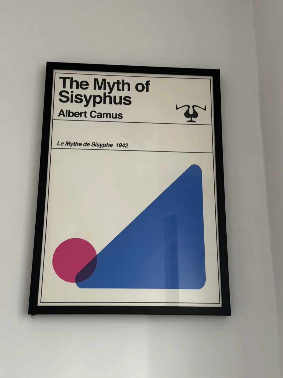 The Myth of Sisyphus Albert Camus Framed Print thumbnail