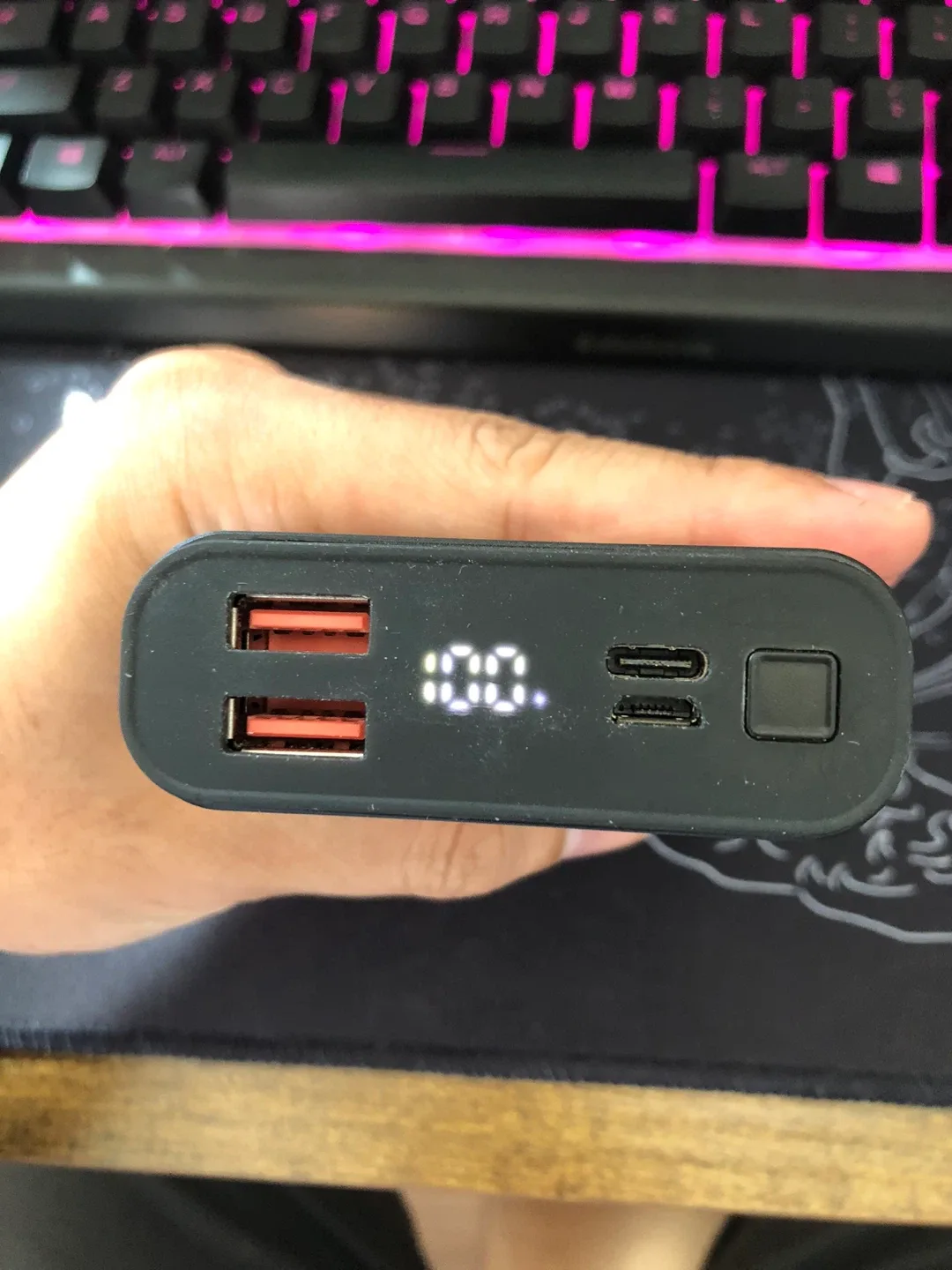 Dignity Qualcomm 4+ PD3.0 Power Bank & 1200mAh mini power bank image indicator(3)