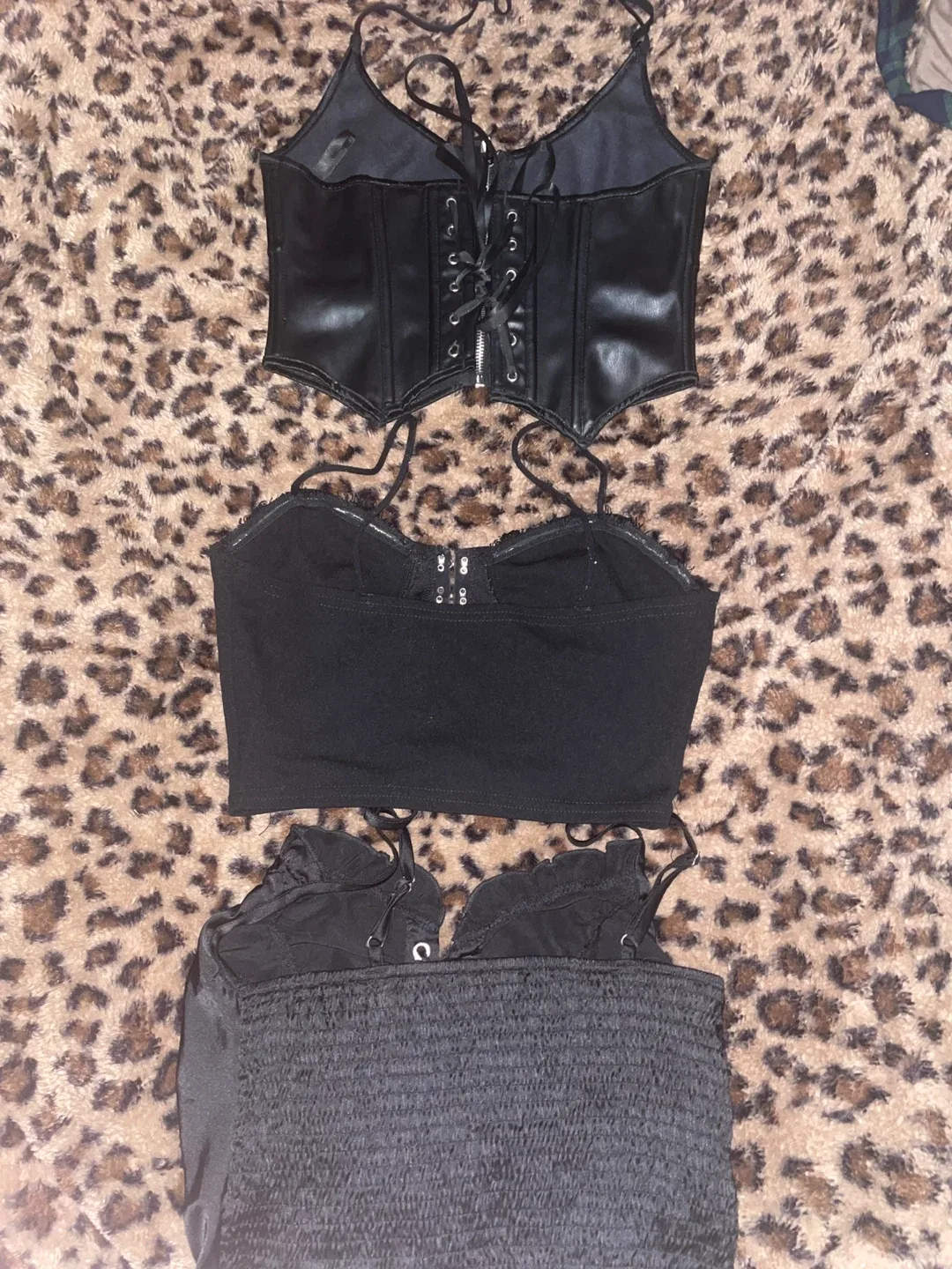 Black Corset & Crop Top Bundle image indicator(2)