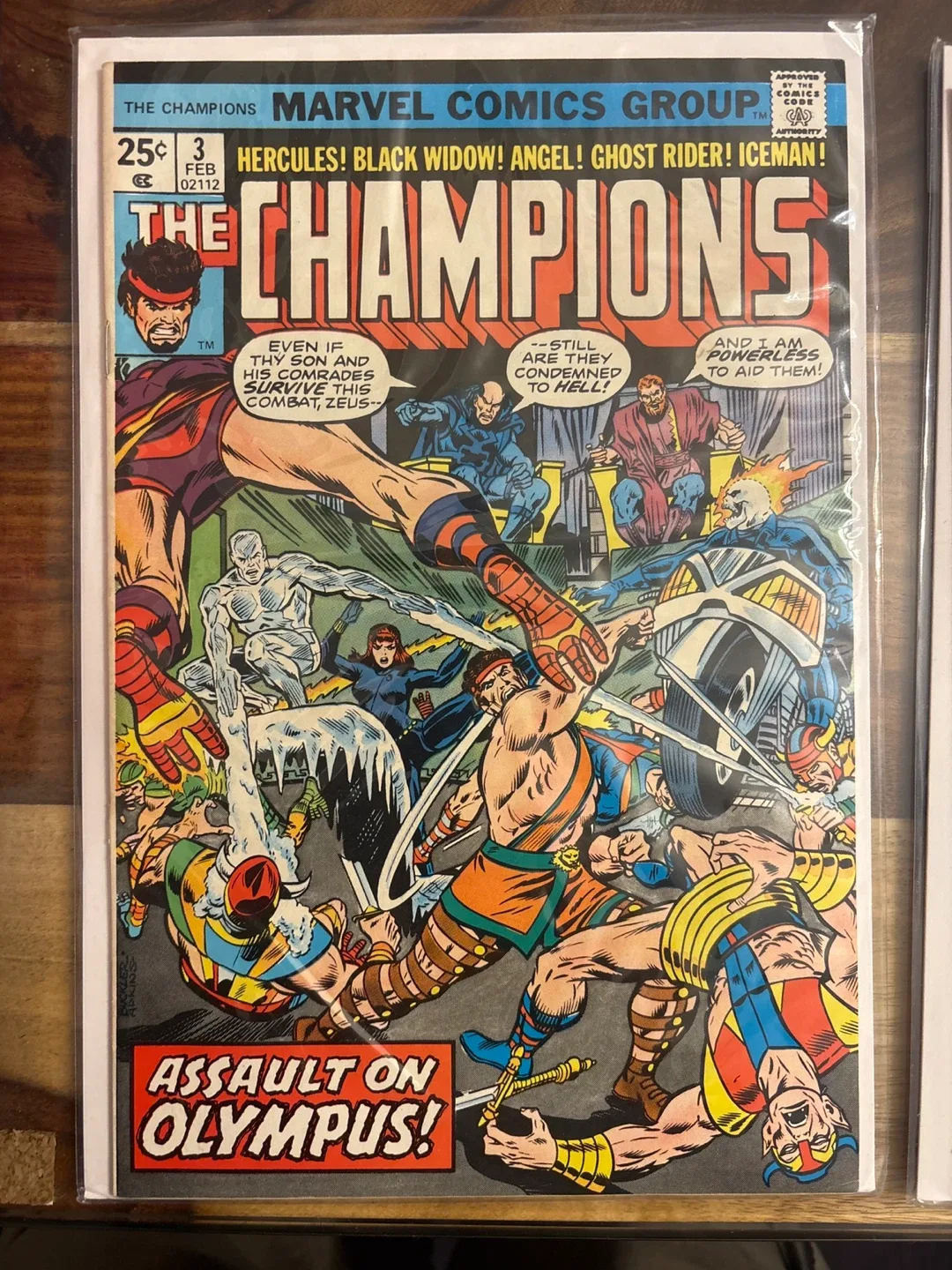 The Champions Marvel Comics Group #3, 4 & 5 (Vintage) image indicator(2)