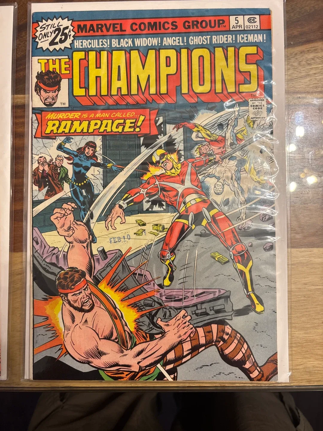 The Champions Marvel Comics Group #3, 4 & 5 (Vintage) image indicator(4)