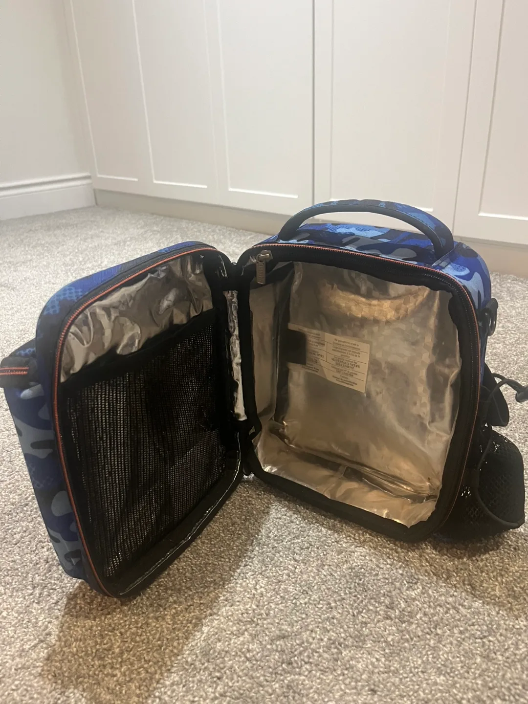 Roots Blue Camo Lunch Box image indicator(3)