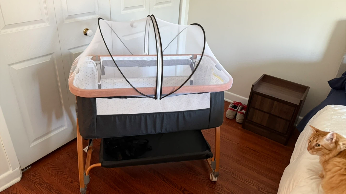 Mereryi baby beside bassinet sleeper - photo 2