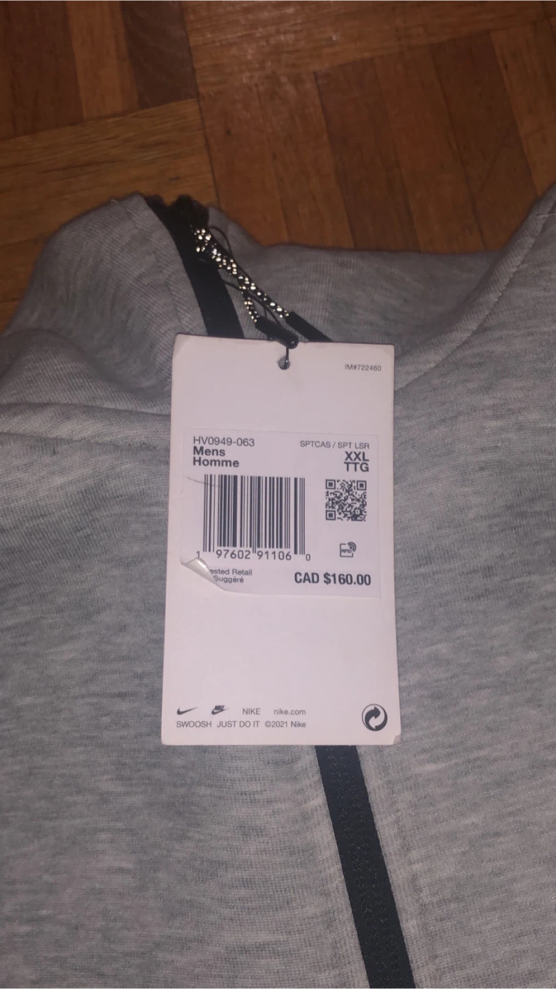 Nike Tech Fleece XXL Grey - photo 2
