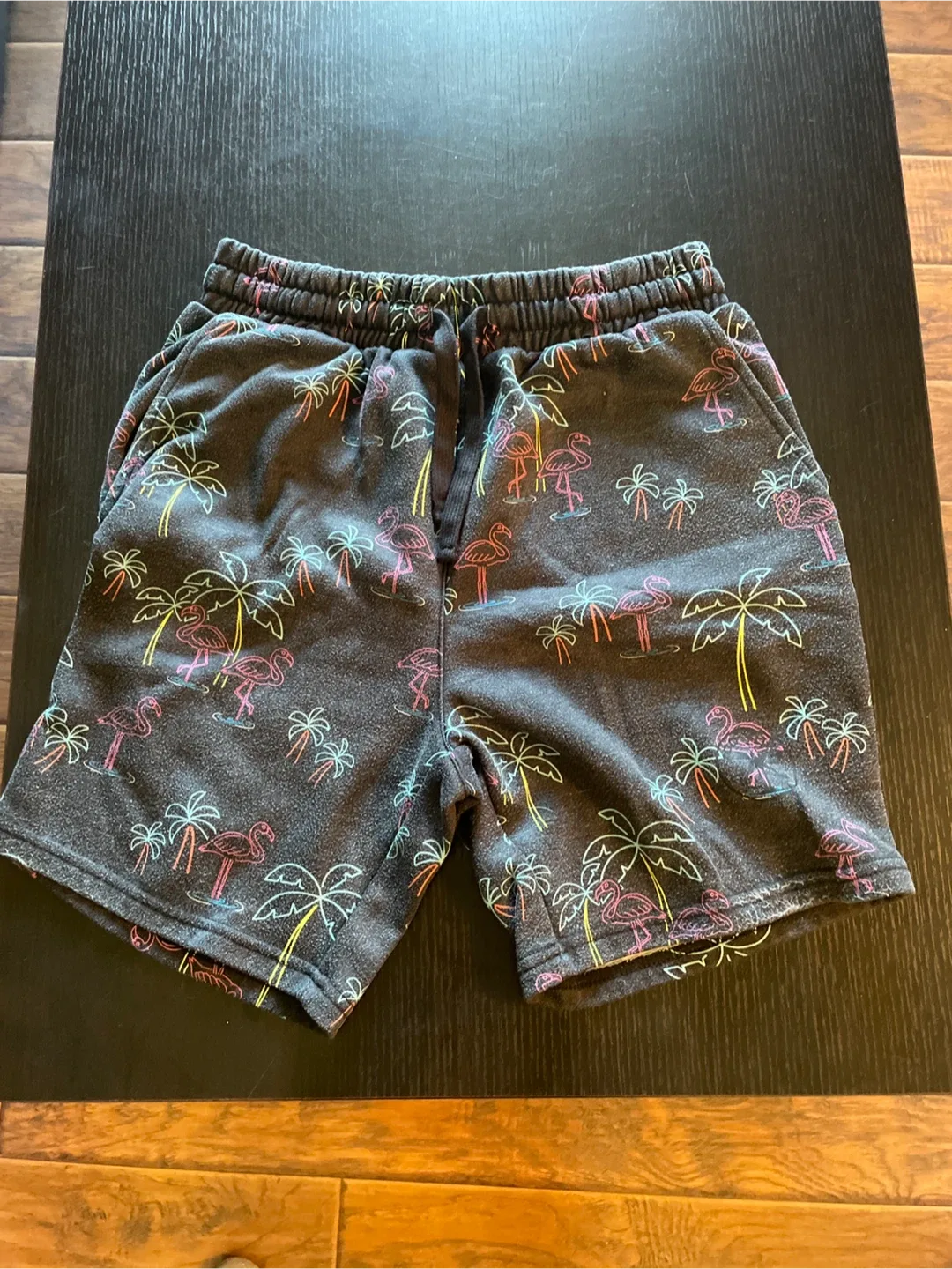 Zoo York, Flamingo & Palm Tree Print Shorts thumbnail