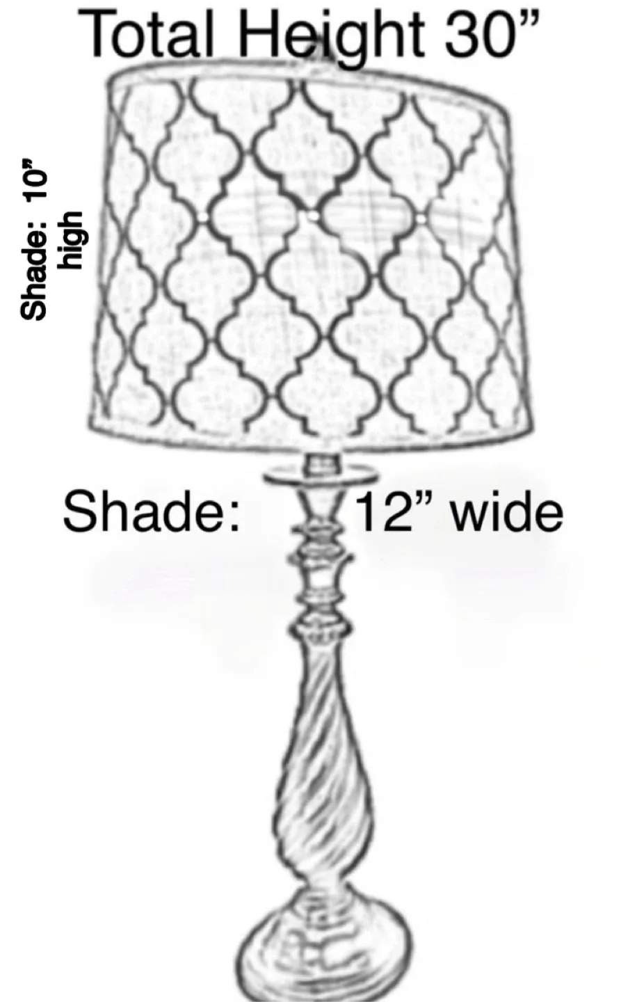 Table Lamps with Teal Shades - Pair image indicator(2)