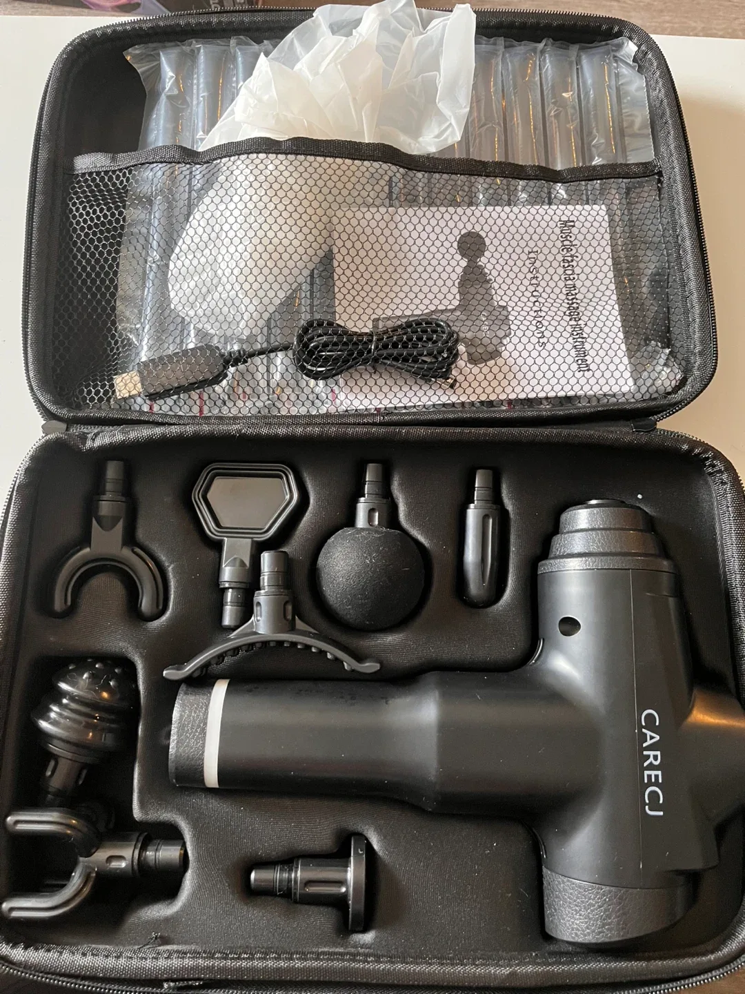 Massage Gun w/ Attachments & Case thumbnail