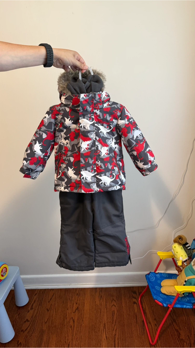 OshKosh B'gosh Dino Snowsuit Set