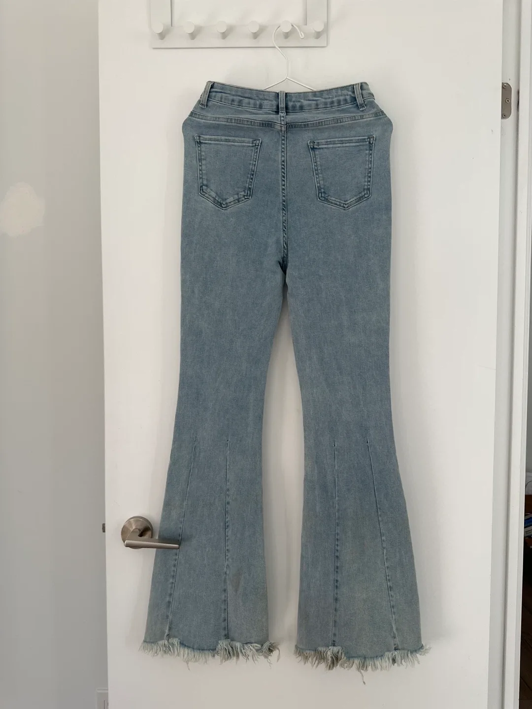 Last Call- Light Wash Flare Jeans image indicator(3)