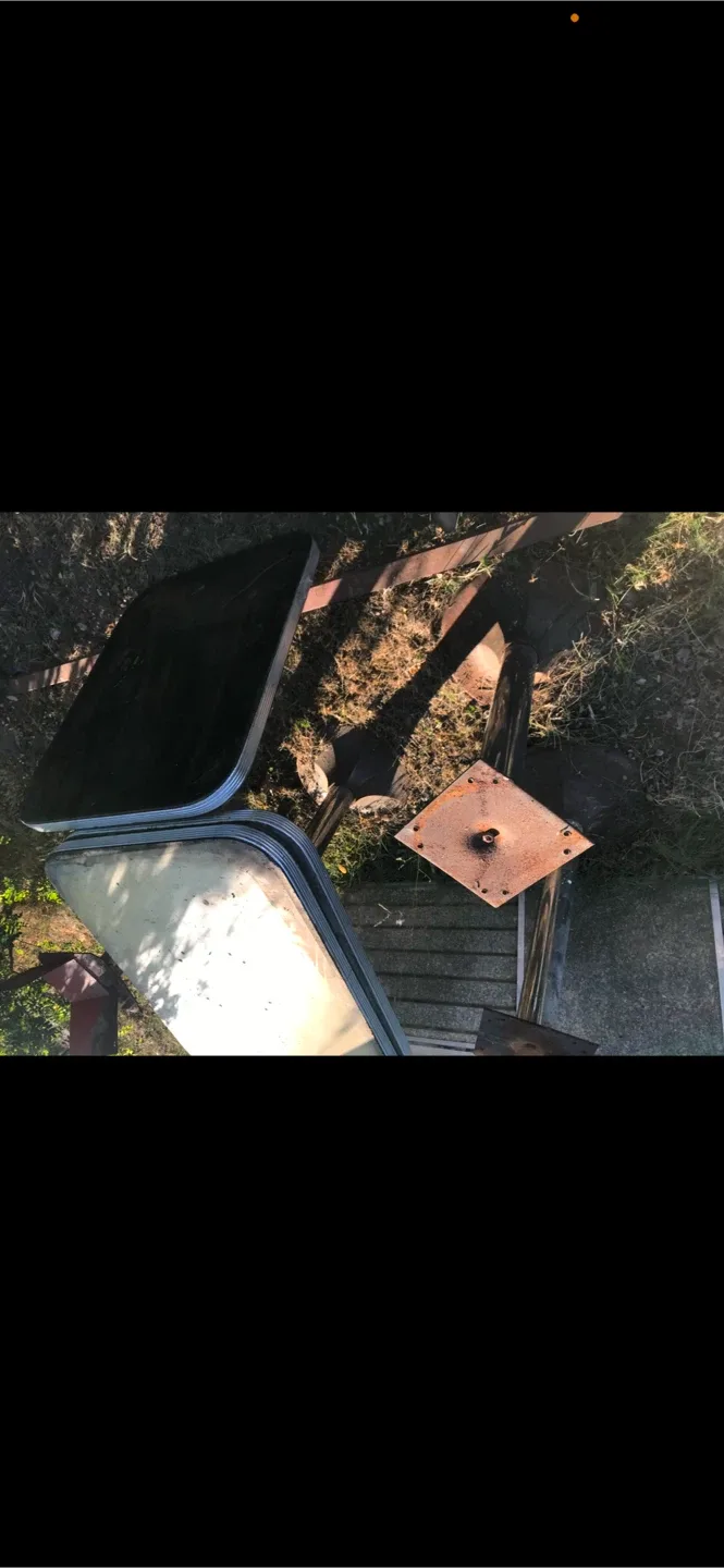 Retro Red & Chrome Dining Chairs and 3 tables image indicator(4)