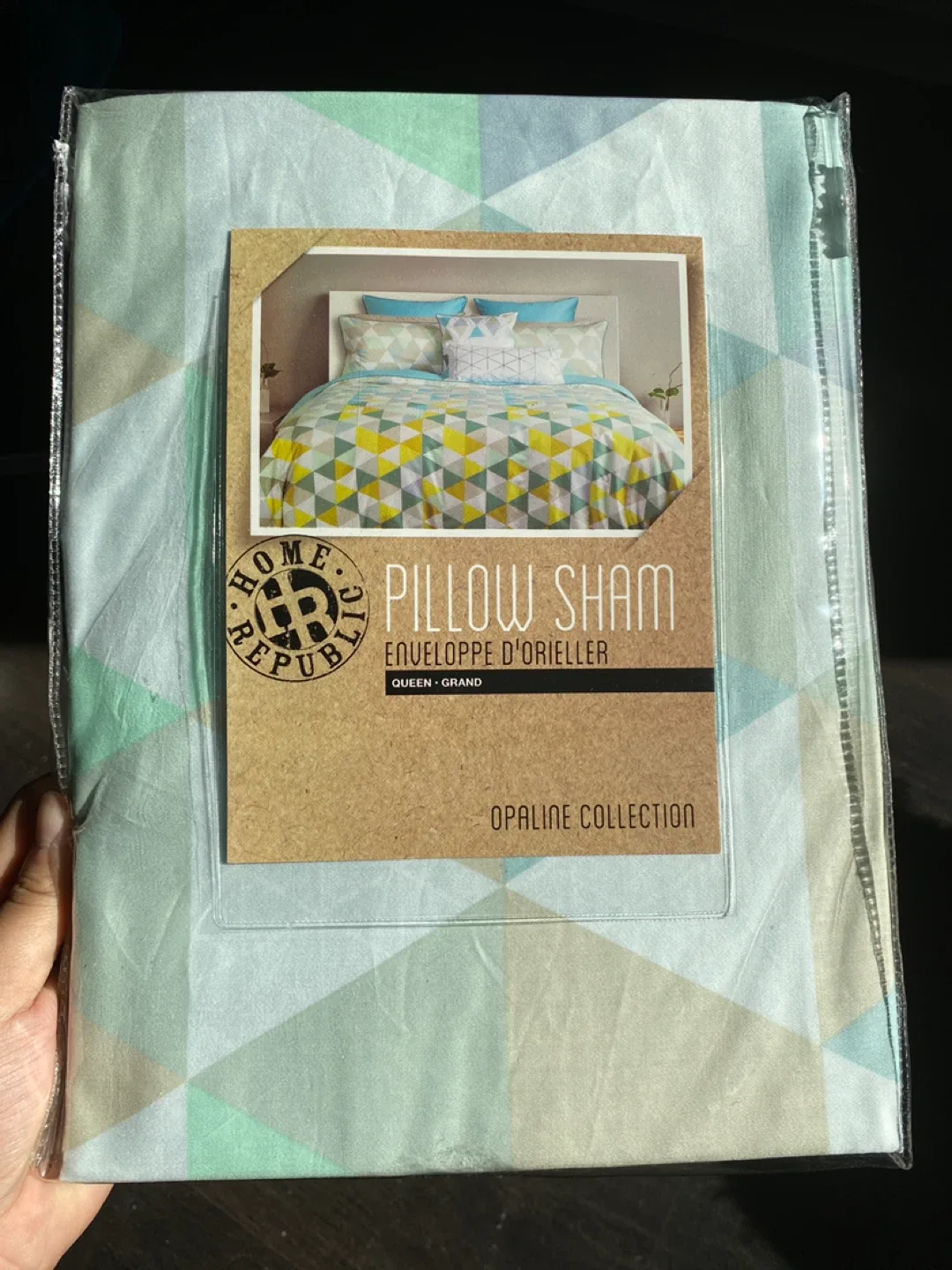 Home Republic Queen Pillow Sham - Opaline Collection image indicator(2)