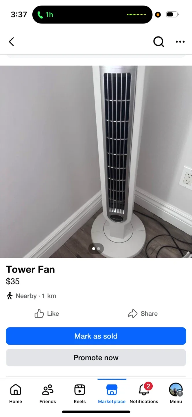 Lasko Tower Fan thumbnail