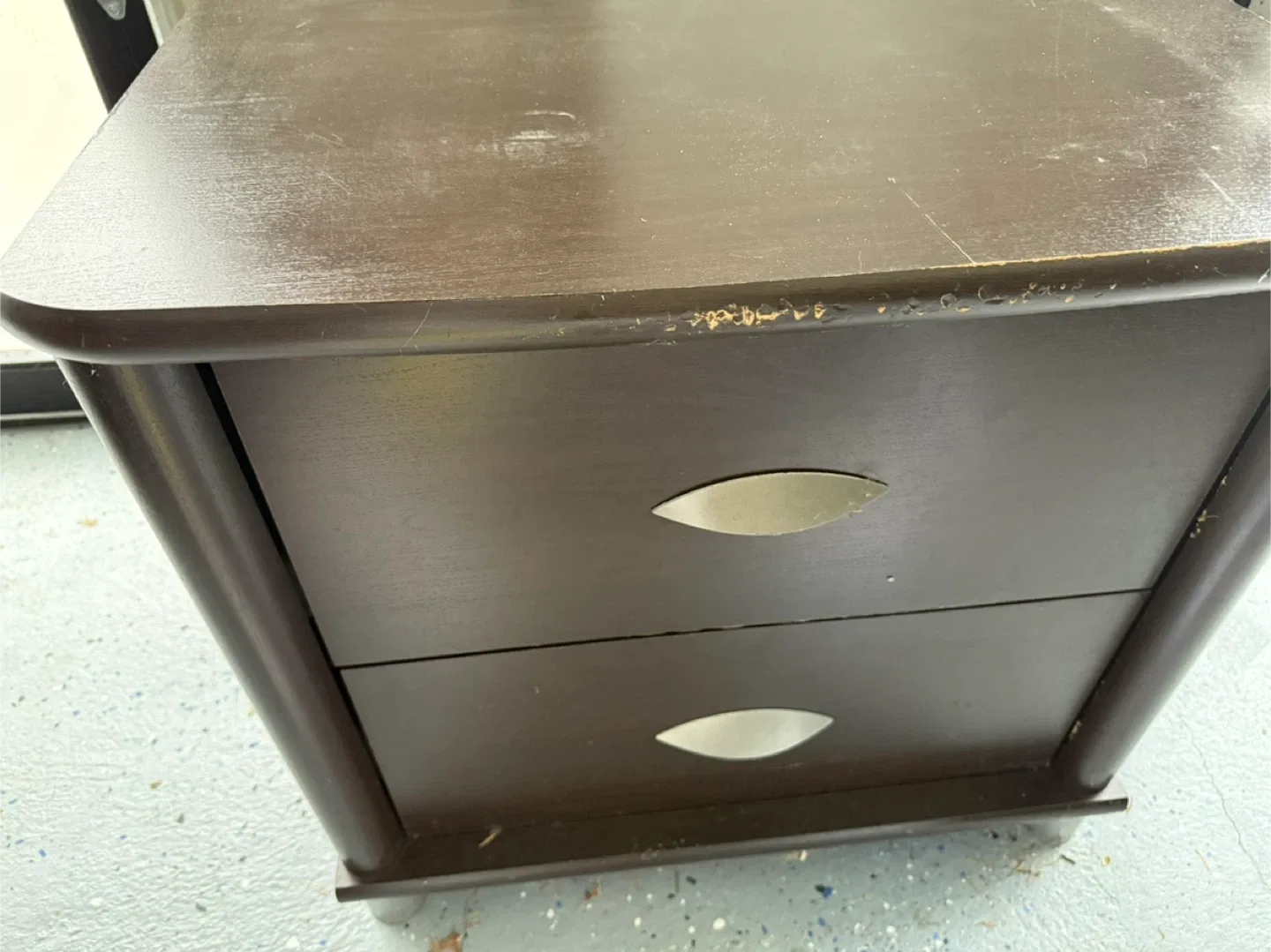 Brown 2-Drawer Nightstand image indicator(2)