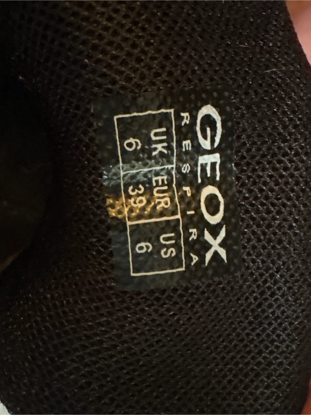 Waterproof Geox Black Leather Sneakers - US Size 6 image indicator(3)