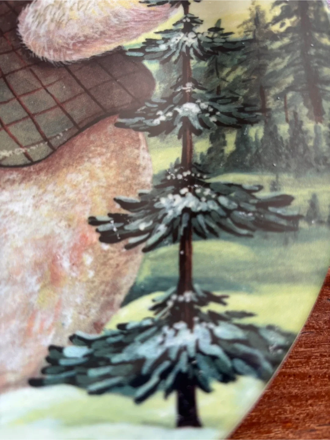 Snowman Decorative Plate image indicator(8)