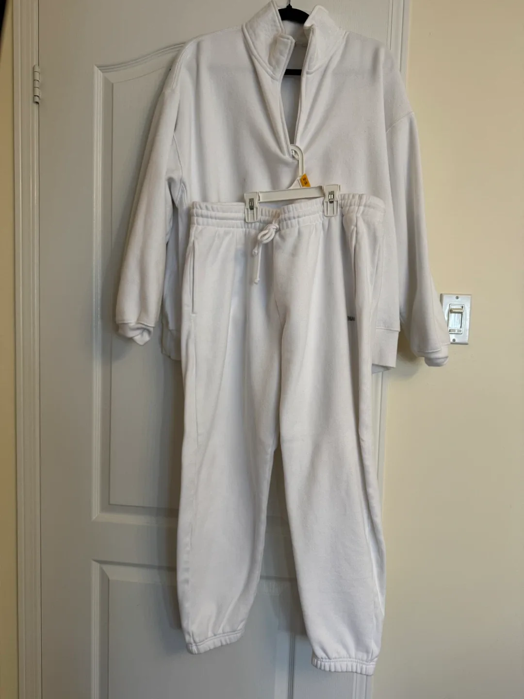 TNA Sweatfleece Set - XL - White thumbnail