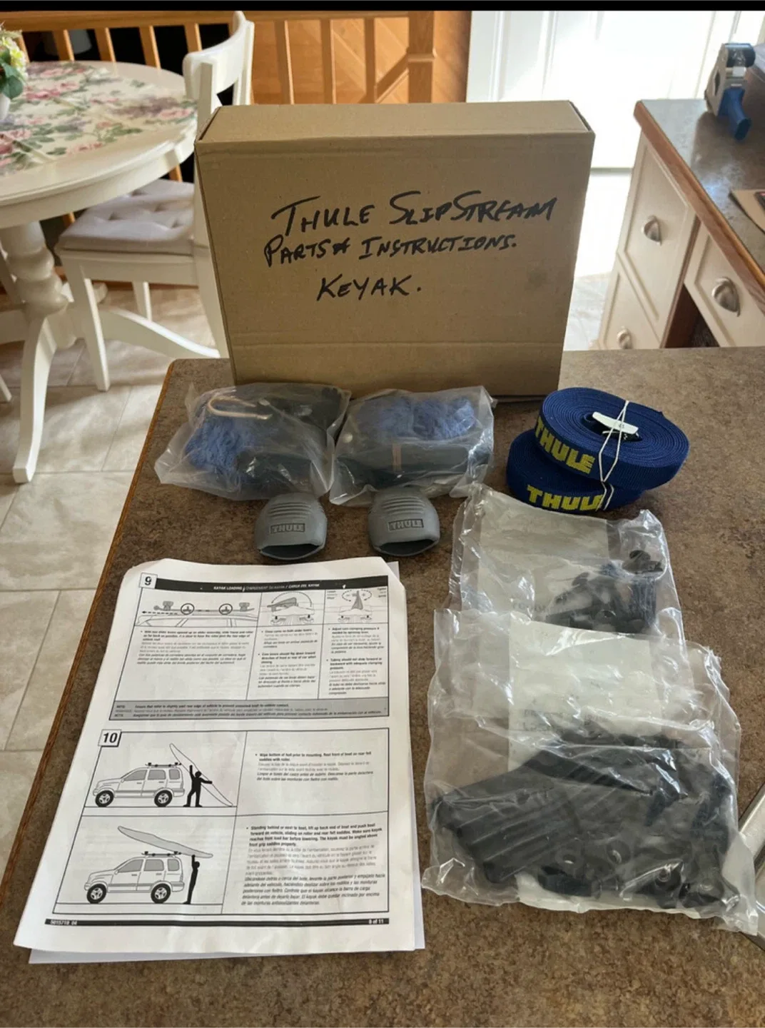 Thule Slipstream Kayak Carrier w/ Parts & Instructions image indicator(5)