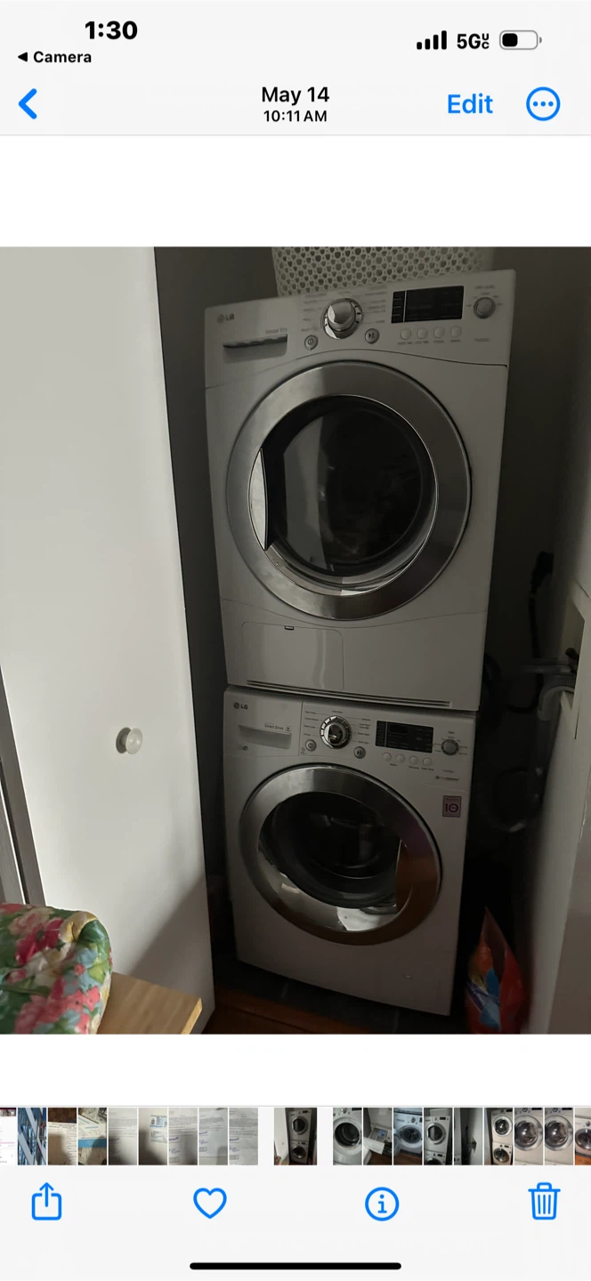 LG Direct Drive Washer and Dryer Set - photo 4