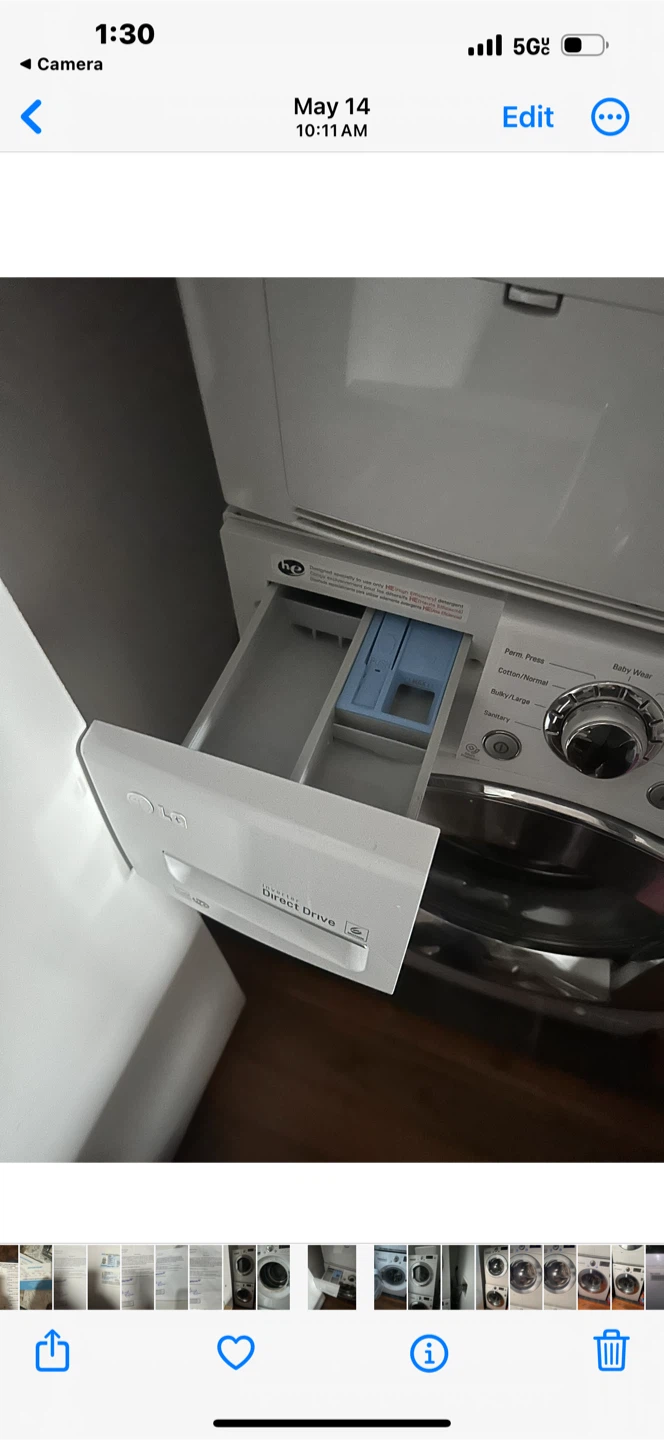 LG Direct Drive Washer and Dryer Set - photo 5