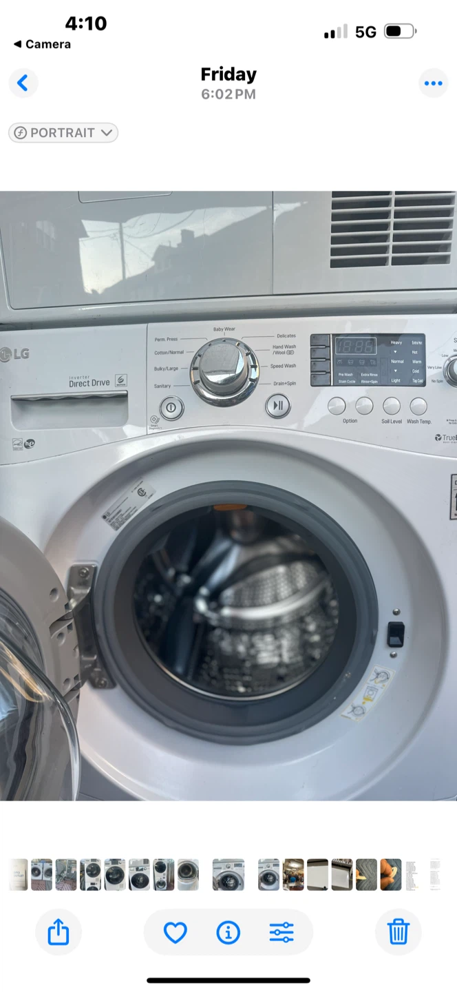 LG Direct Drive Washer and Dryer Set