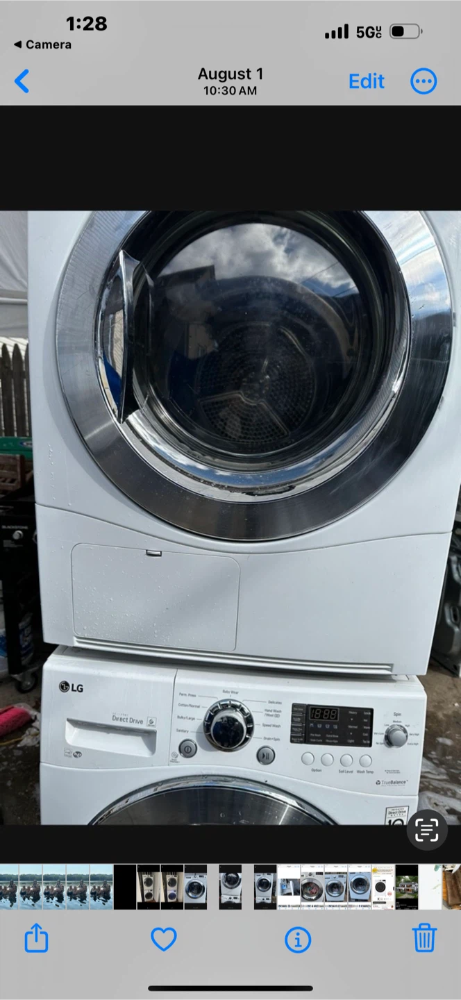 LG Direct Drive Washer and Dryer Set - photo 3