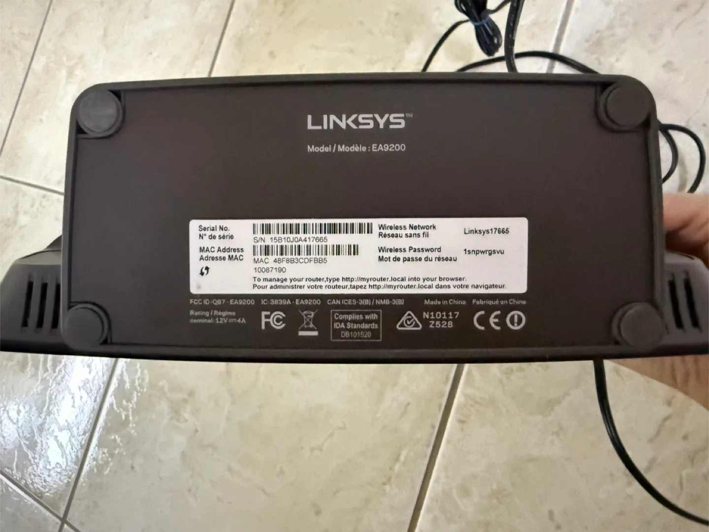 Linksys wifi router image indicator(2)