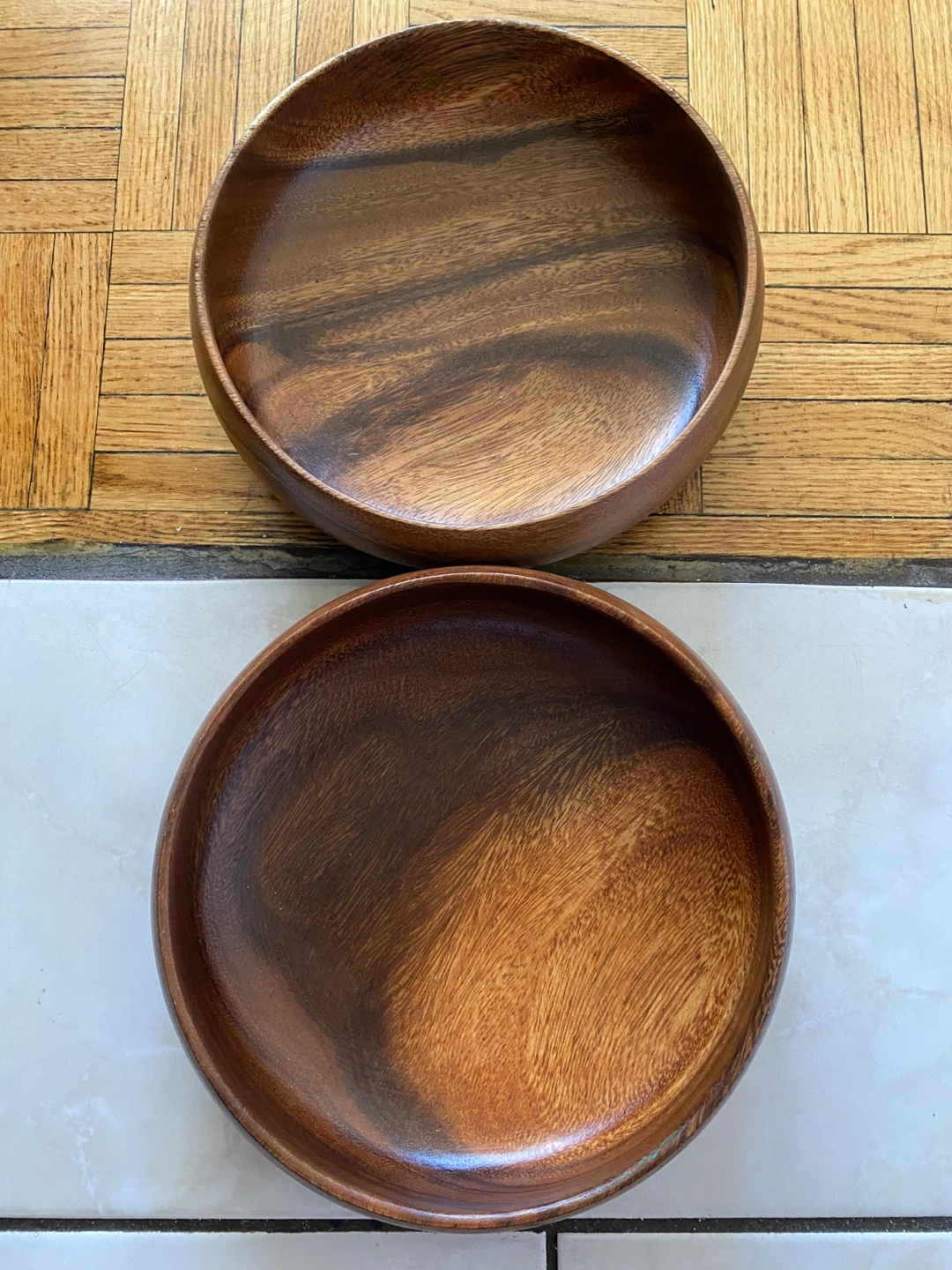 Wooden Salad Bowls - Set of 2 - photo 2