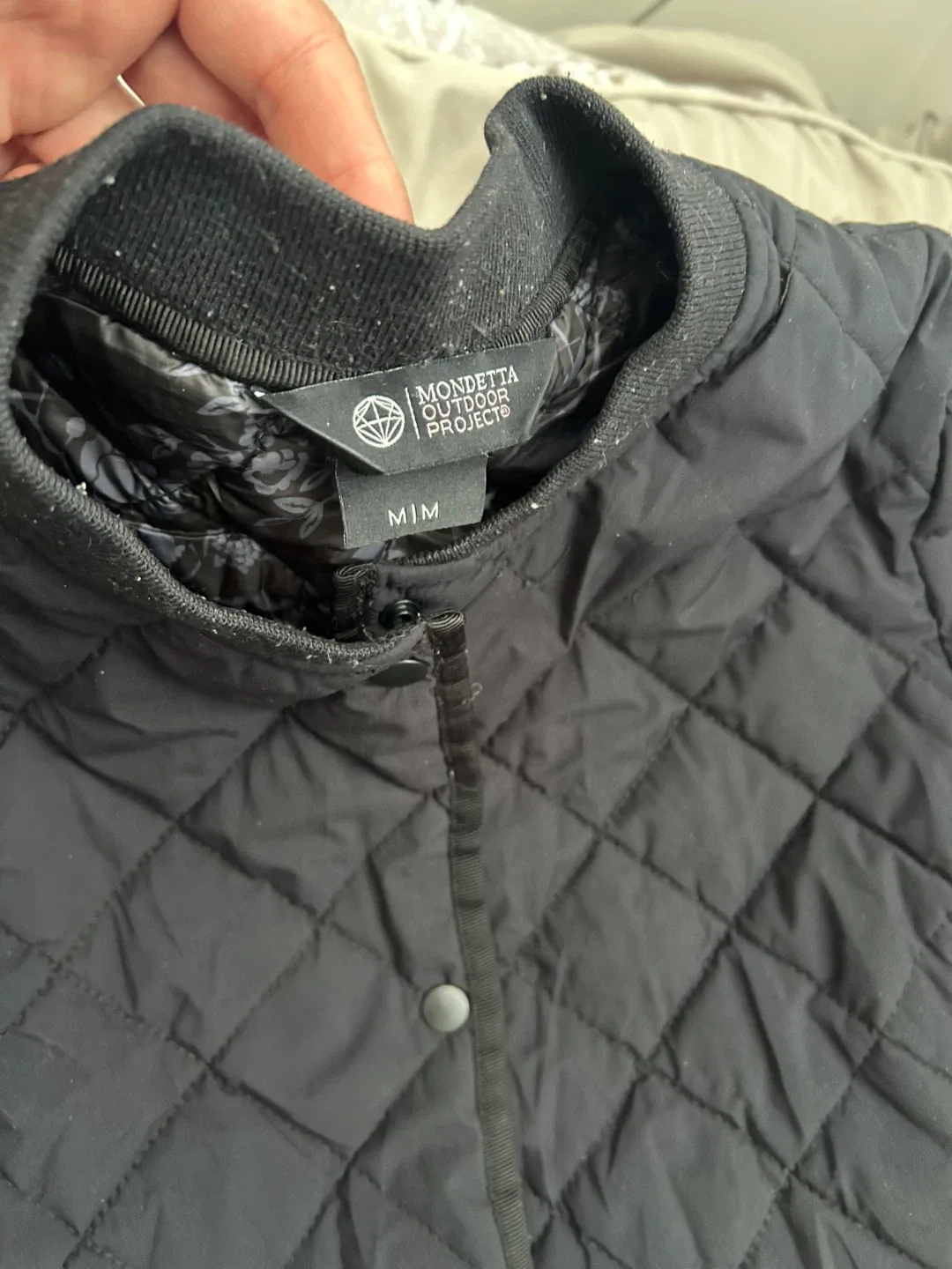 Mondetta Outdoor Project Black Quilted Jacket - M image indicator(2)