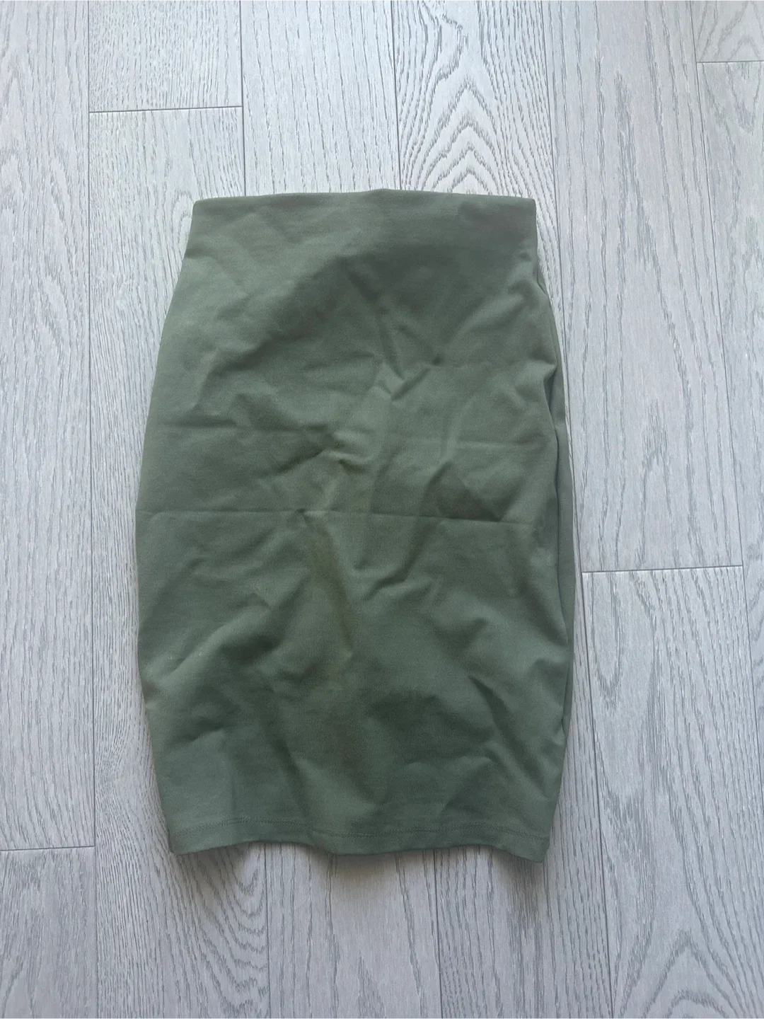 Olive Green Mini Skirt thumbnail