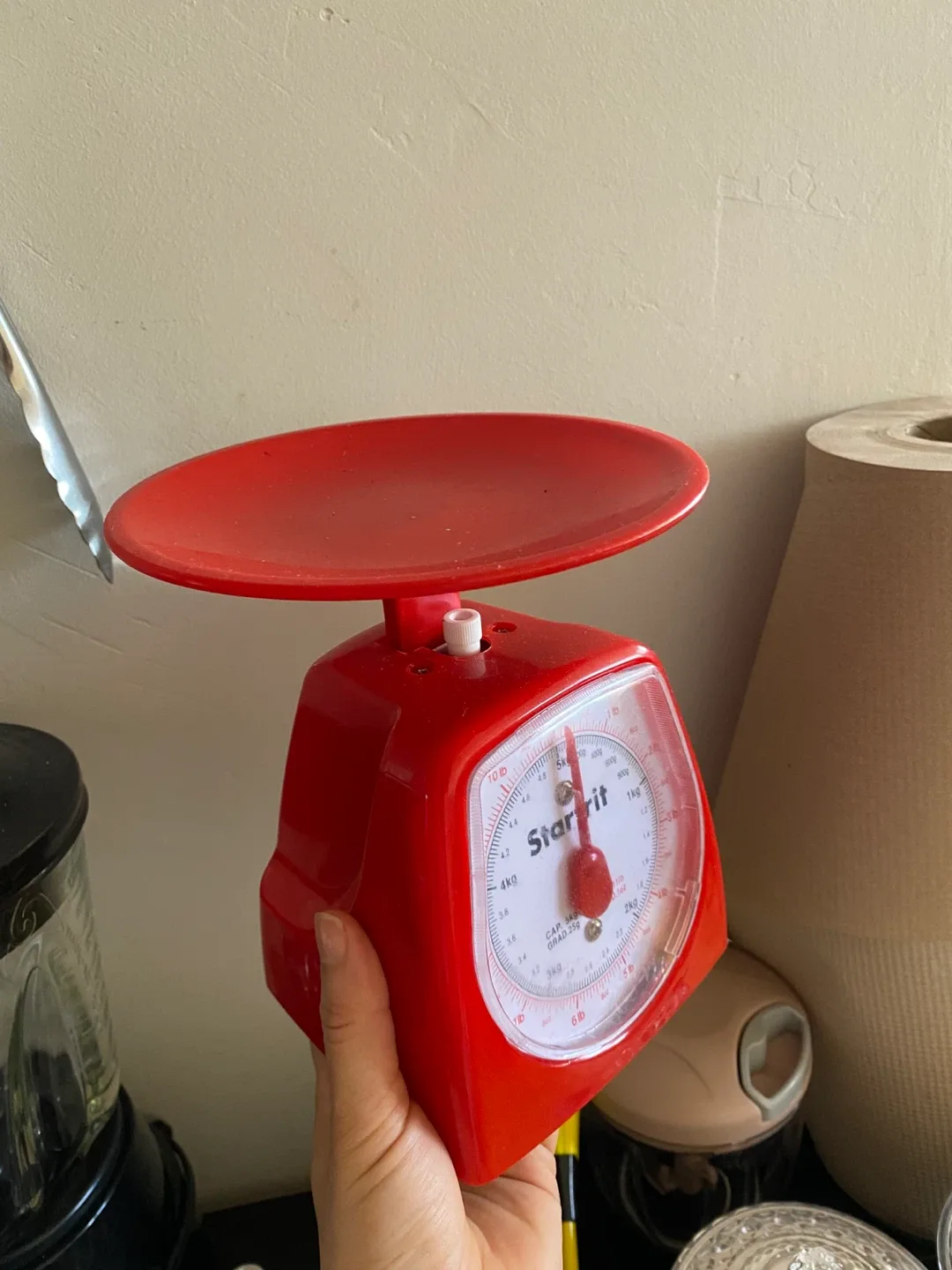Starfrit Red Kitchen Scale image indicator(2)